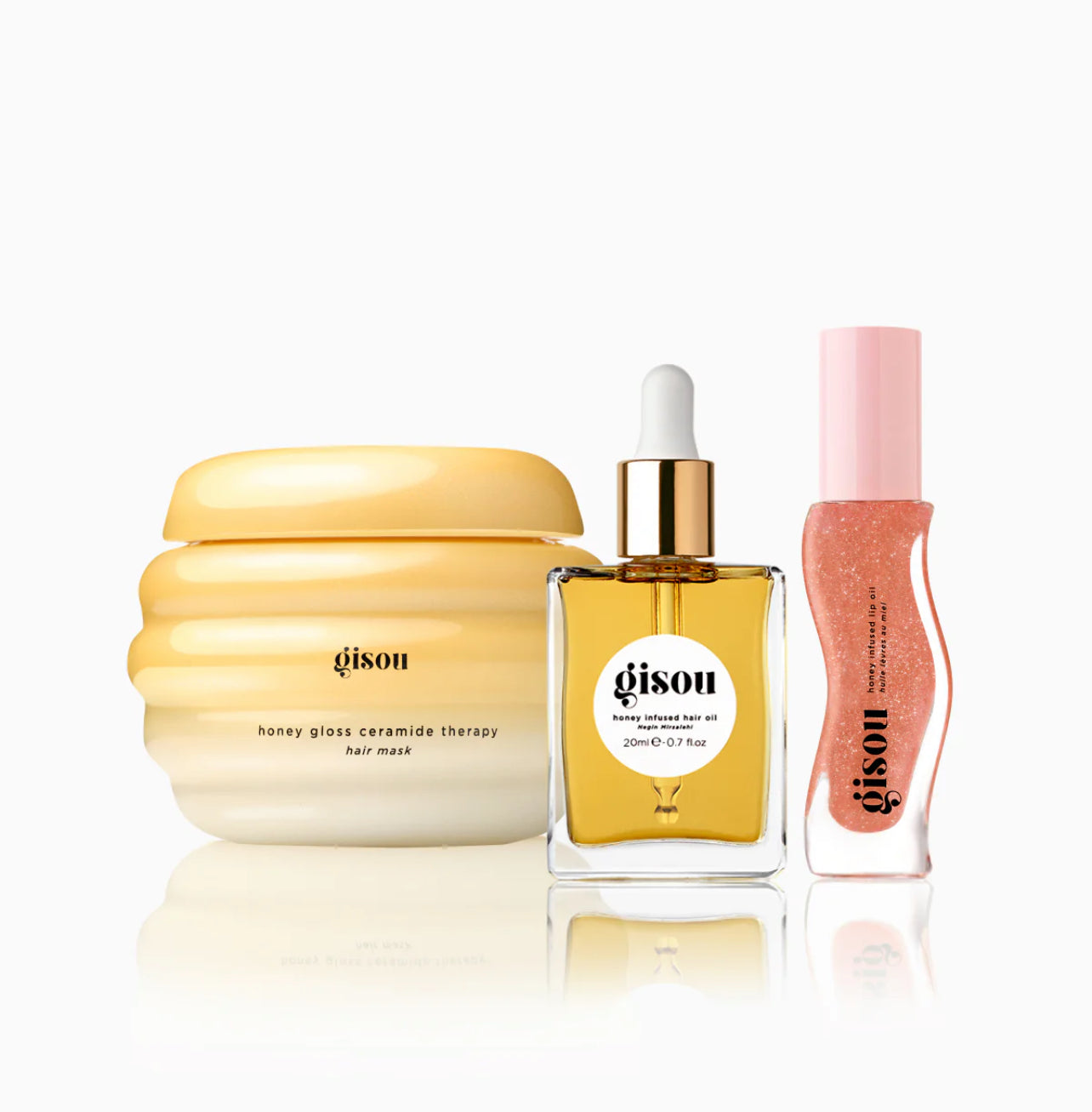 Gisou glaze & shine trio